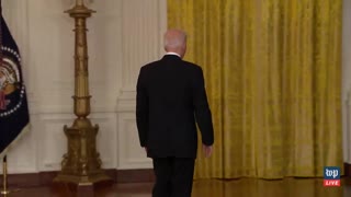 Biden WALKS OUT As Reporters Ask Him Questions