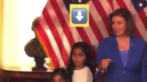 Slow Motion Reveals The Truth -- Pelosi Really Pushed The Daughter Of Mayra Flores
