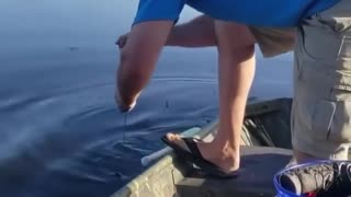 He thought he caught a catfish - it was something else entirely!