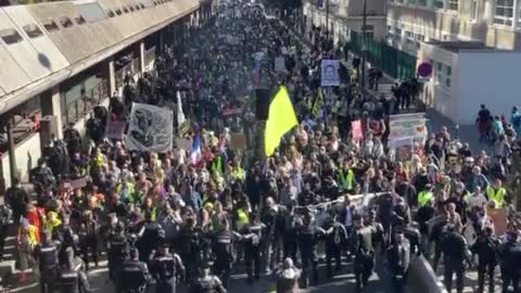 France Protest in Mass Against Vaccine Passes