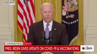 Joe Biden: Get Vaccinated or Pay the Price