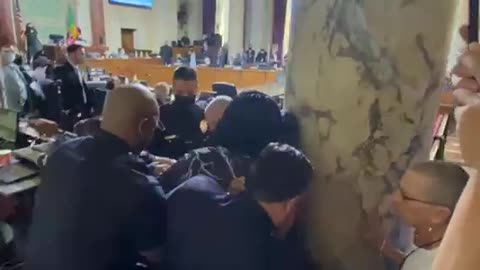 Police Arrest Protestors Who Infiltrated LA City Council Meeting