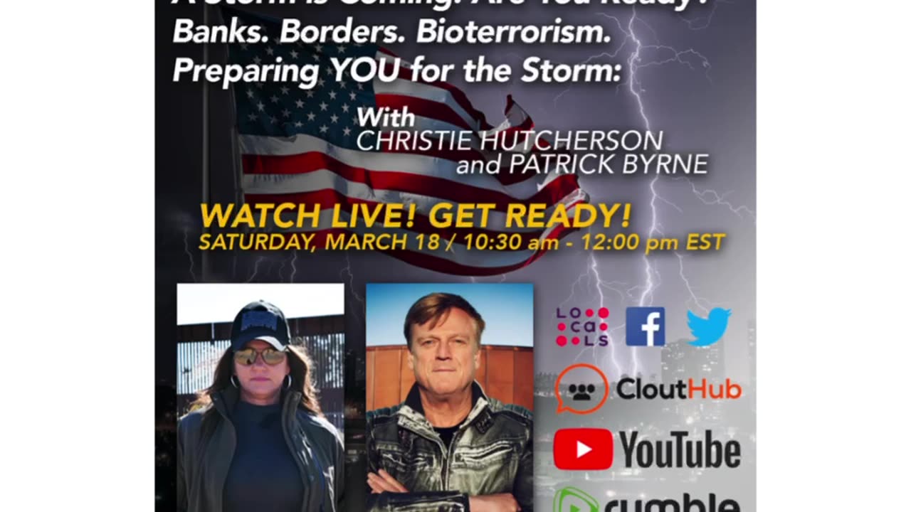 Preparing You for the Storm with Christie Hutcherson and Patrick Byrne