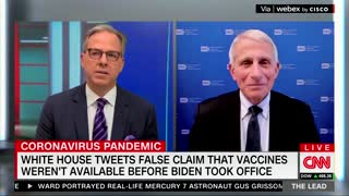 'That's Not True': CNN's Jake Tapper Rips Biden Admin For 'Politicizing The Pandemic'