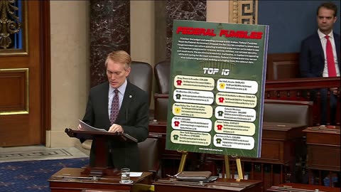 Lankford Exposes Government Waste in Latest Federal Fumbles Book