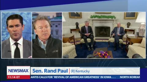 Dr. Rand Paul Joins Newsmax to Discuss Fake Conservatives and the Biden-McCarthy Debt Deal