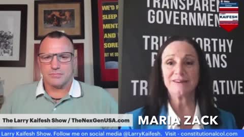 Maria Zack with The Constitutional Colonel Larry Kaifesh Show #6 November 7, 2022