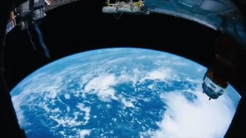 A complete orbit of earth from space || Space Video