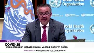 WHO calls for moratorium on COVID-19 booster shots