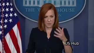 Jen Psaki holds a press conference at the White House on 7/23/21.