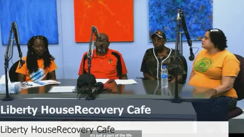 Liberty House Recovery Cafe Radio Event