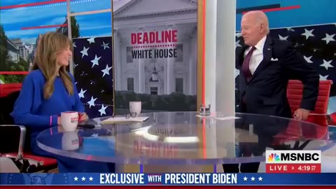 Biden Ends Newest Interview In The Most BIZARRE Way (VIDEO)
