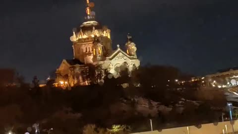 Cathedral at night...