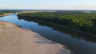 Wabash River Helix / DJI Mavic Air 2 Drone Video