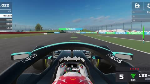 F1 Mobile Racing Career Mode Driving For Mercedes Part 1