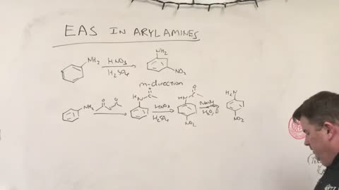 EAS with arylamines
