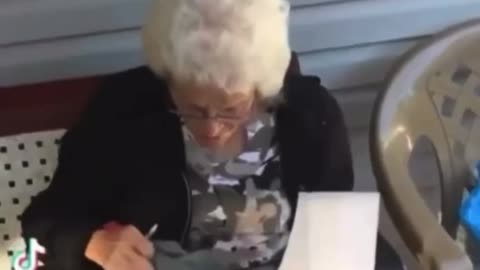 Grandmother receives a FJB tshirt gift - Watch her EPIC response!