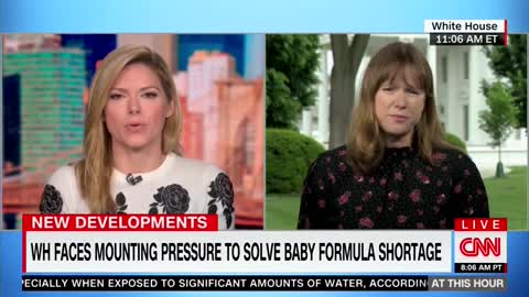 White House Spox Tries To Spin Baby Formula Shortage, But CNN Host Interjects