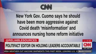 PolitiFact Editor-in-Chief Lies About Cuomo Nursing Home Scandal