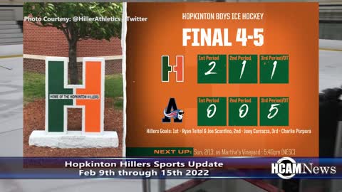 Hopkinton Hillers Sports Update 2-16-2022