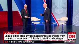 Biden Mocks Unvaccinated Americans During Town Hall