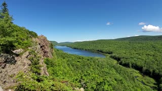 Lake of the clouds Porcupine Mountains