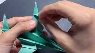 jet fighter origami