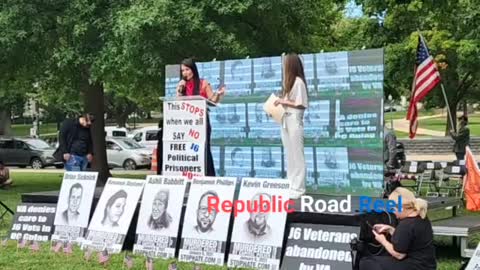 J6 Solid Rally in DC - Jon Mellis's Girlfriend Talks About Rosanne Boyland and DC Jail Abuse