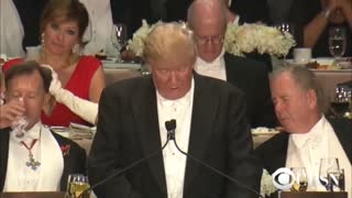 THROWBACK: Donald Trump Roasts Crooked Hillary Right In Front Of Her
