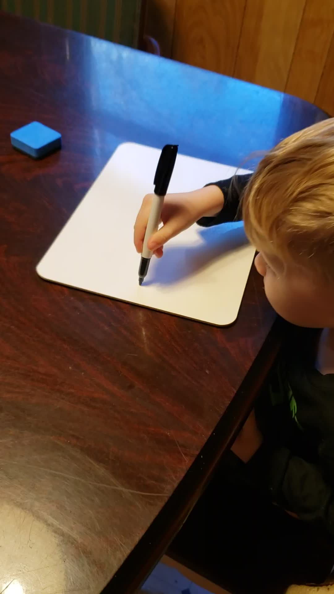 4-year-old-writing-his-name