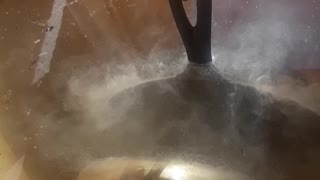 Cleaning Cast Iron By Electrolysis