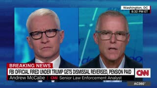 McCabe Speaks About Being Vindicated After Firing Reversed, Pension Restored