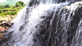 A Video Footage of Waterfalls