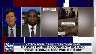 Rep. Byron Donalds slams Biden's germ-spreading conduct