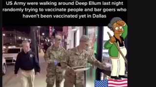🇺🇸 Dallas getting the community vaccinated. Military Style! .