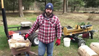 Making Firewood Starter Bundles - 04-18-2020