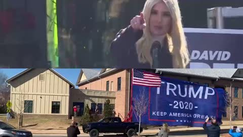 Ivanka Trump Points Out Bruno Cua's Huge Flag