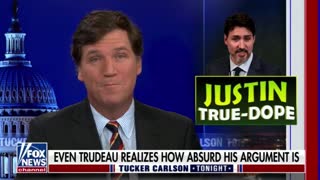 Tucker Carlson roasts Justin Trudeau