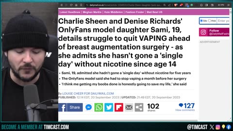 The US Has Become Sodom And Gomorrah, Celebrity Kid gets Boobs Done At 19, Smokes EVERYDAY Since 14