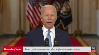 Biden Calls Disastrous Afghanistan Withdrawal An "Extraordinary Success"
