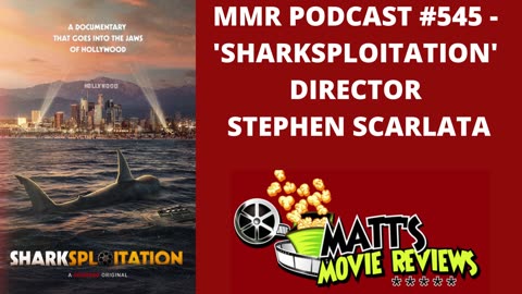 Stephen Scarlata talks about 'Sharksploitation', his love of shark movies, the Jaws effect and more!
