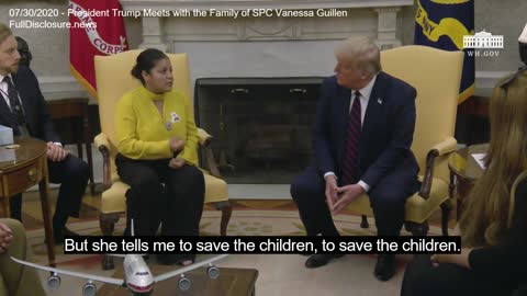 30-JUL-2020 Madre de Vanessa Guillen al Presidente Trump: Salven a los niños