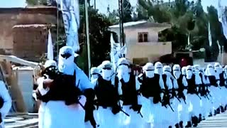 Taliban Special Forces paraded through Kabul & display their American made weaponry