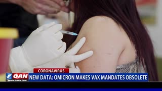 New Data: Omicron makes vax mandates obsolete