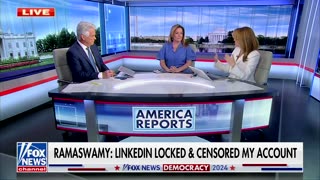 Fox News Guest Hits LinkedIn Over Ramaswamy Suspension