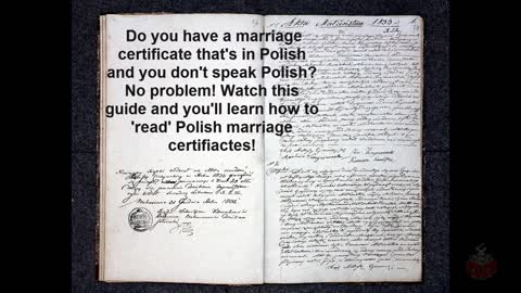 How to get information from a Polish marriage certificate