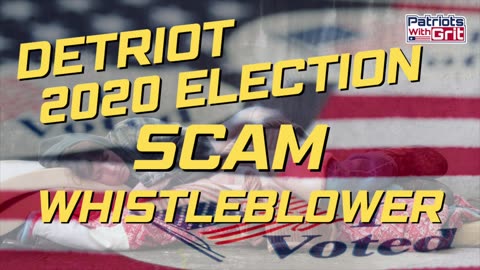2020 Election Scam Whistleblower In Detroit Reveals All--Her College Assignment Was To Do What?? | Sharron Lester