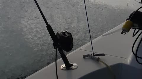Going Fast On 50 FT Viking Fishing Boat