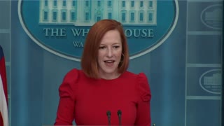 Psaki says that Biden "absolutely loves engaging with people."