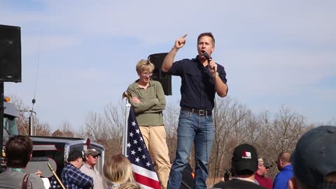 Eric Greitens at the People's Convoy